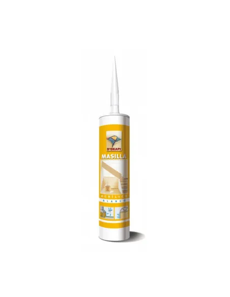 Masilla Acrilica Dokapi Blanca