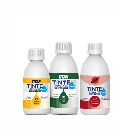 Tintes al Agua Titan