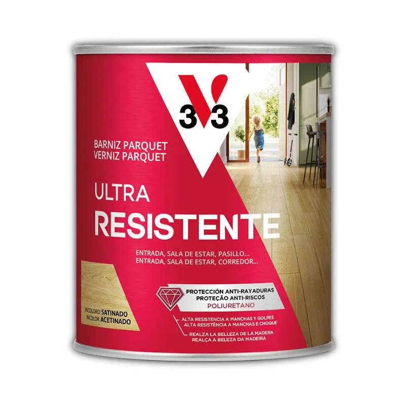 Barniz parquet ultra Resistente satinado 
