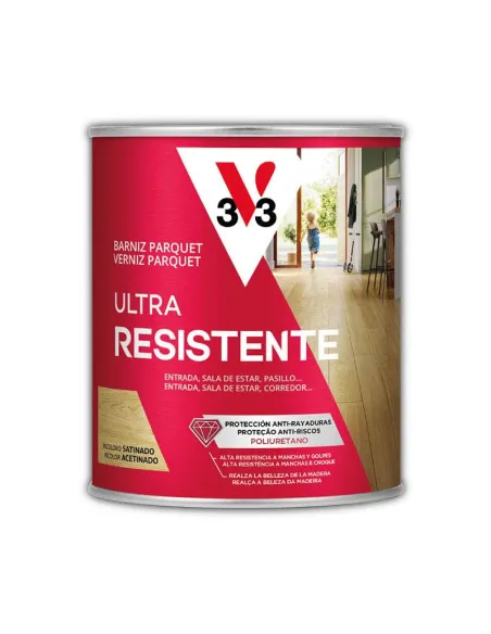 Barniz parquet ultra Resistente satinado 